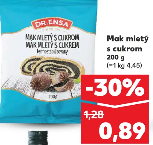 Dr. Ensa Mletý mak s cukrom