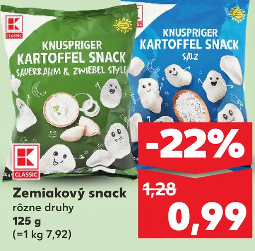 Zemiakový snack