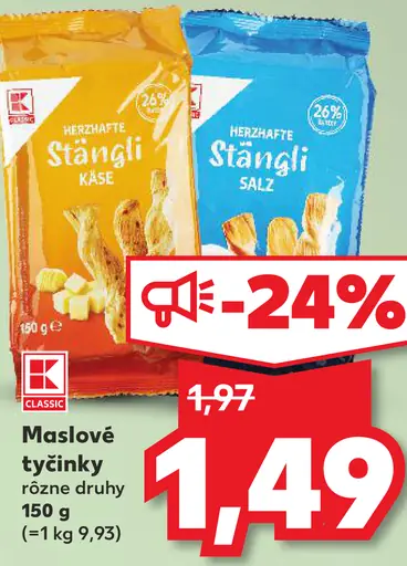 Maslové tyčinky