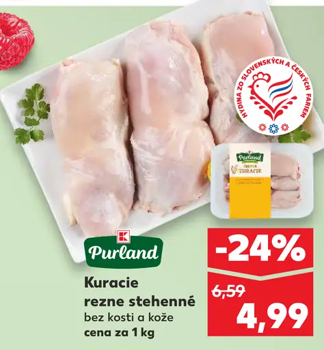 Purland Kuracie rezne stehnenné