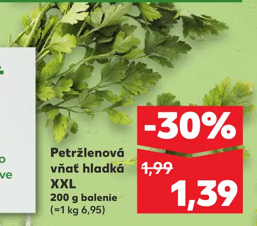 Petřžlenová vňať hladká XXL
