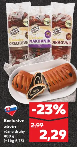 Exclusive závin