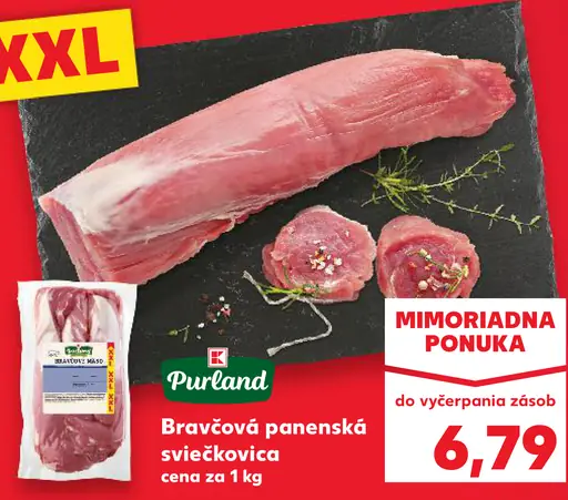 Purland Bravčová panenská sviečkovica