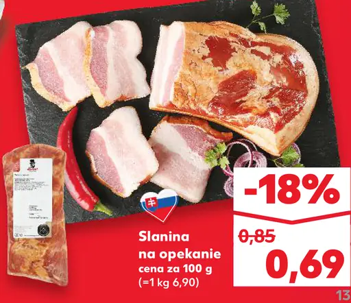 Slanina na opekanie
