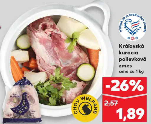 Kráľovská kuracia polievková zmes