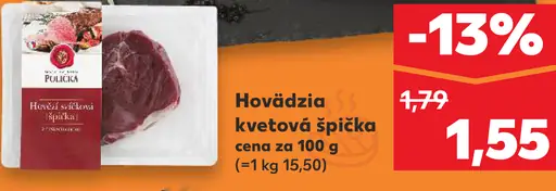 Polička Hovädzia kvetová špička