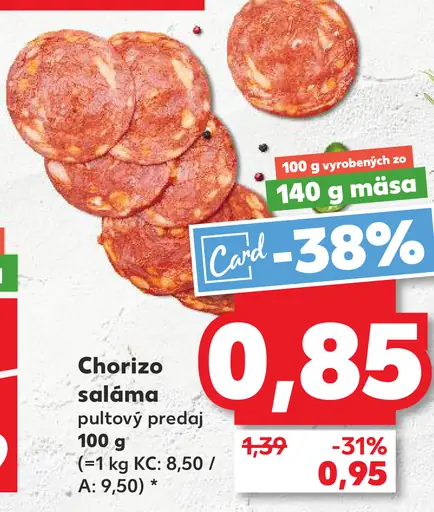 Chorizo saláma