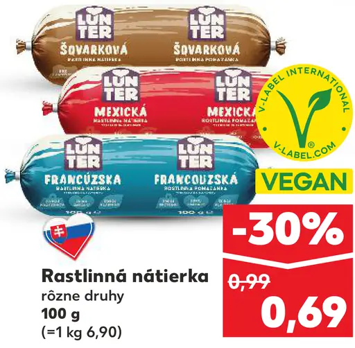 Rastlinná nátierka