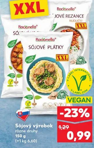 Racionella Sójové výrobok