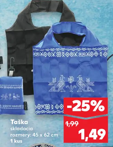 Taška skladacia