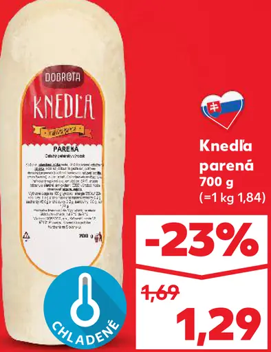 Knedľa parená