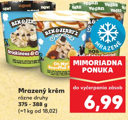 Ben & Jerry's mrazený krém