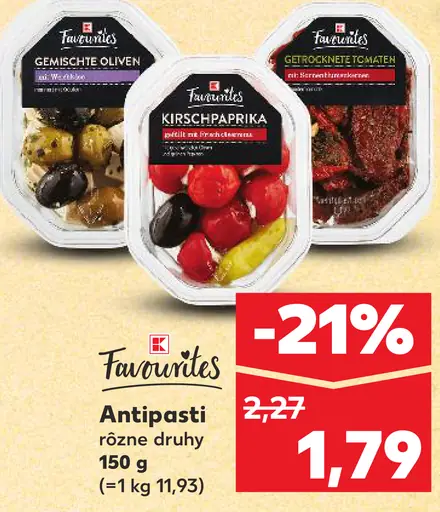 Favorites antipasti