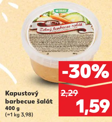 Zelený barbecue šalát