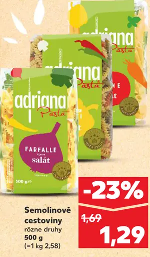Adriana Pasta Tradizionale cestoviny