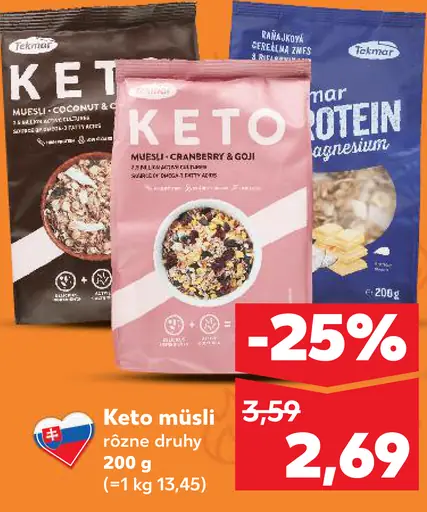 Keto müsli