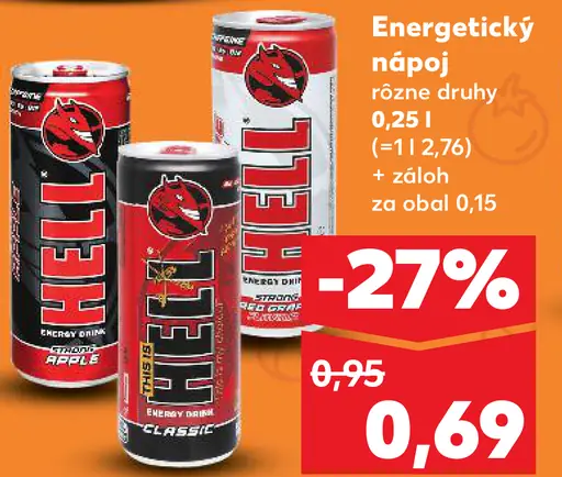 Hell energetický nápoj plechovka