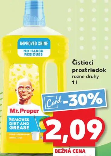 Čistiaci prostriedok