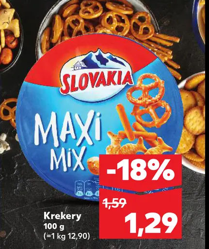 Slovakia Maxi Mix Krekery