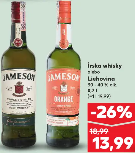 Jameson Irish Whiskey