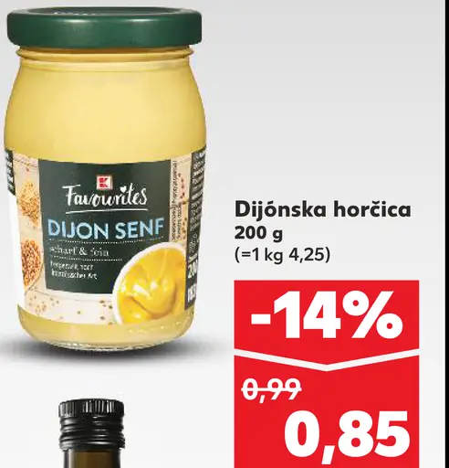 Favorites Dijónska horčica