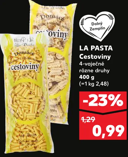 La Pasta Cestoviny
