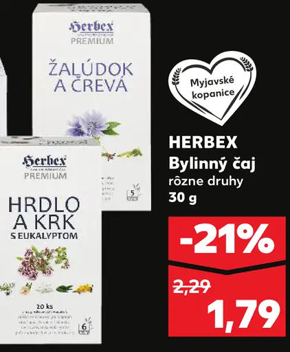 Herbex Bylinný čaj