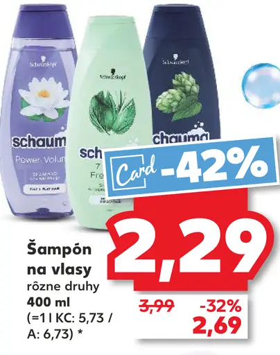 Schauma šampón