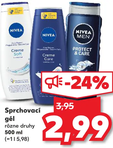 Nivea sprchovací gél