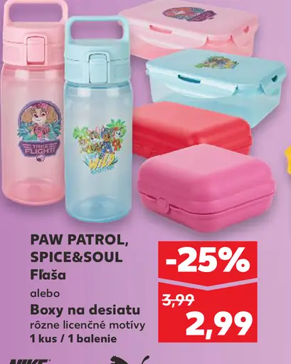 Paw Patrol Spice&Soul Fľaša