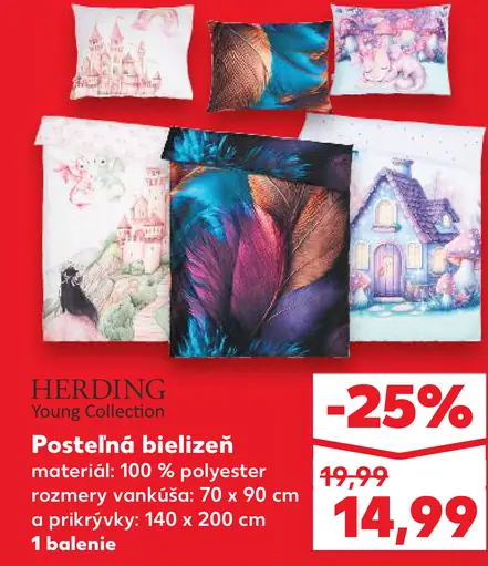 HERDING Posteľná bielizeň