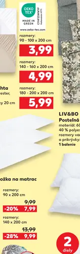 LIV&BO Posteľná bielizeň