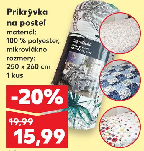 Prikrývka na posteľ