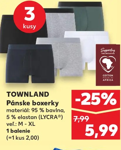 Townland Pánske boxerky