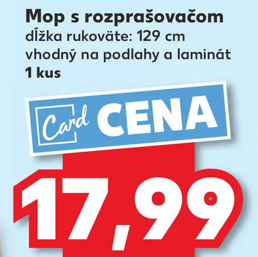 Vileda Mop s rozprašovačom