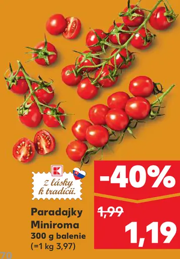 Paradajky Miniróma