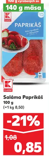 Paprikás Saláma