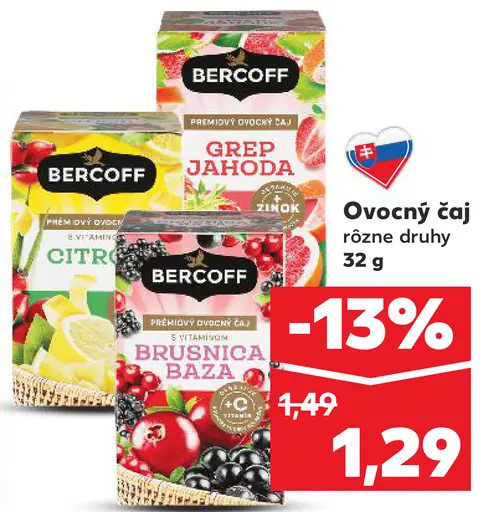 Berca Ovocný čaj