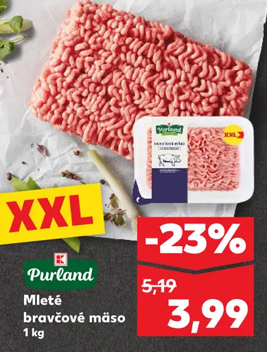 K-Classic Mleté bravčové mäso