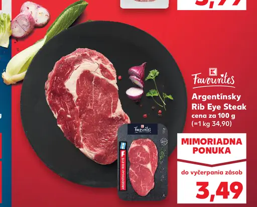 Rib Eye Steak Argentínsky