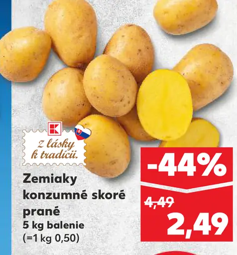 Zemiaky konzumné skoré