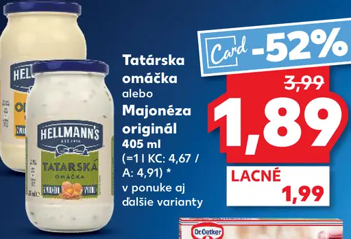 Hellmann's Majonéza originál