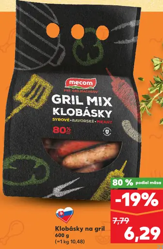Klobásky na gril