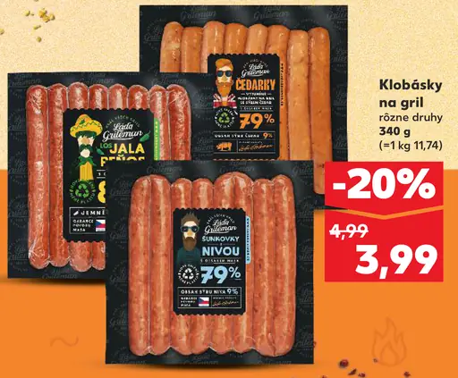 Šunková klobása s nivou