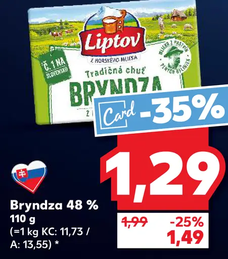 Liptov Bryndza 48%