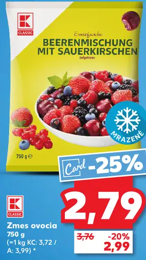 K-Classic Zmes ovocia