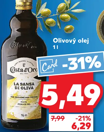 Olivový olej La Sansa D’Olica