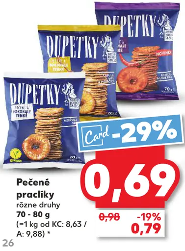 Dipetky Pečené praclíky