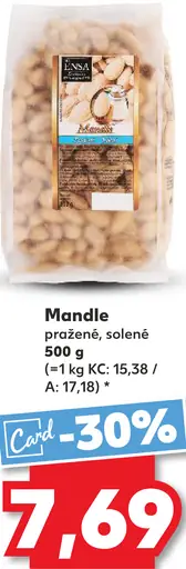 Jana Valley Mandle pražené, solené