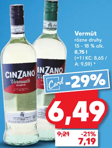 Cinzano Vermút